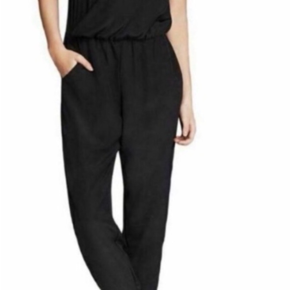 Like New Size 4 Rebecca Minkoff Classic Black Jumpsuit